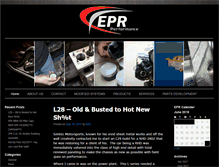 Tablet Screenshot of epracing.net